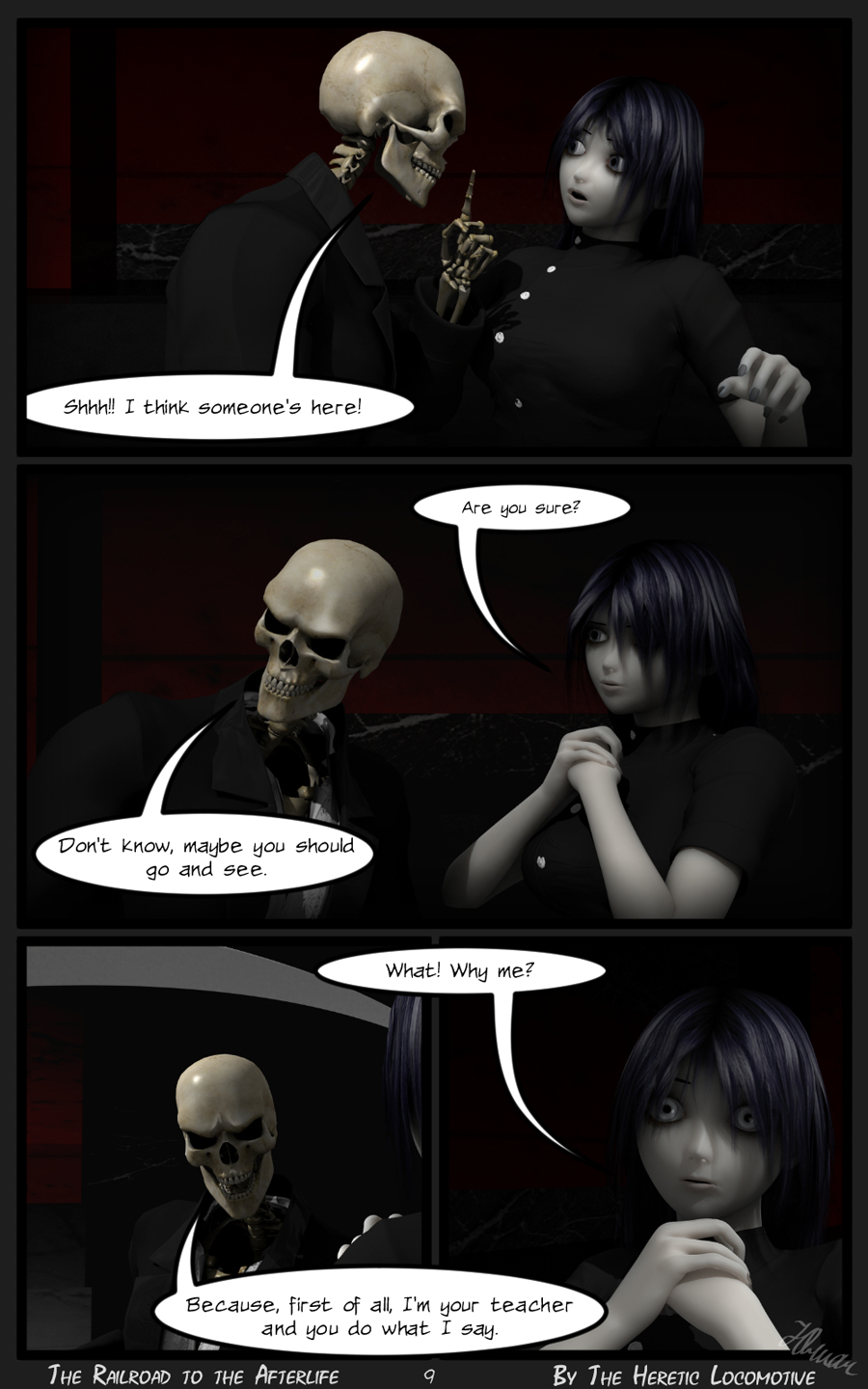 The Railroad to the Afterlife 1 page 9 full