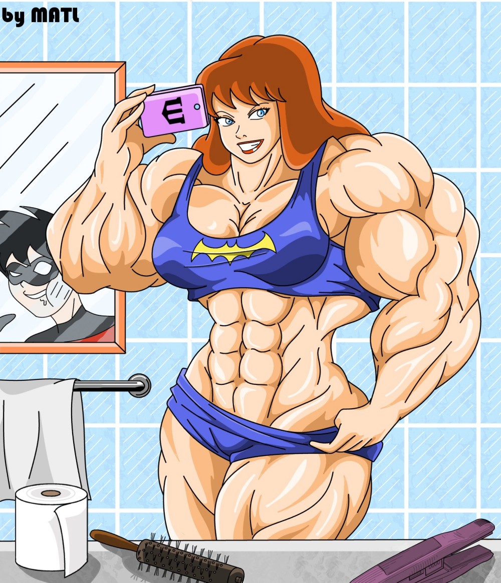 Muscle DC Girls page 1 full