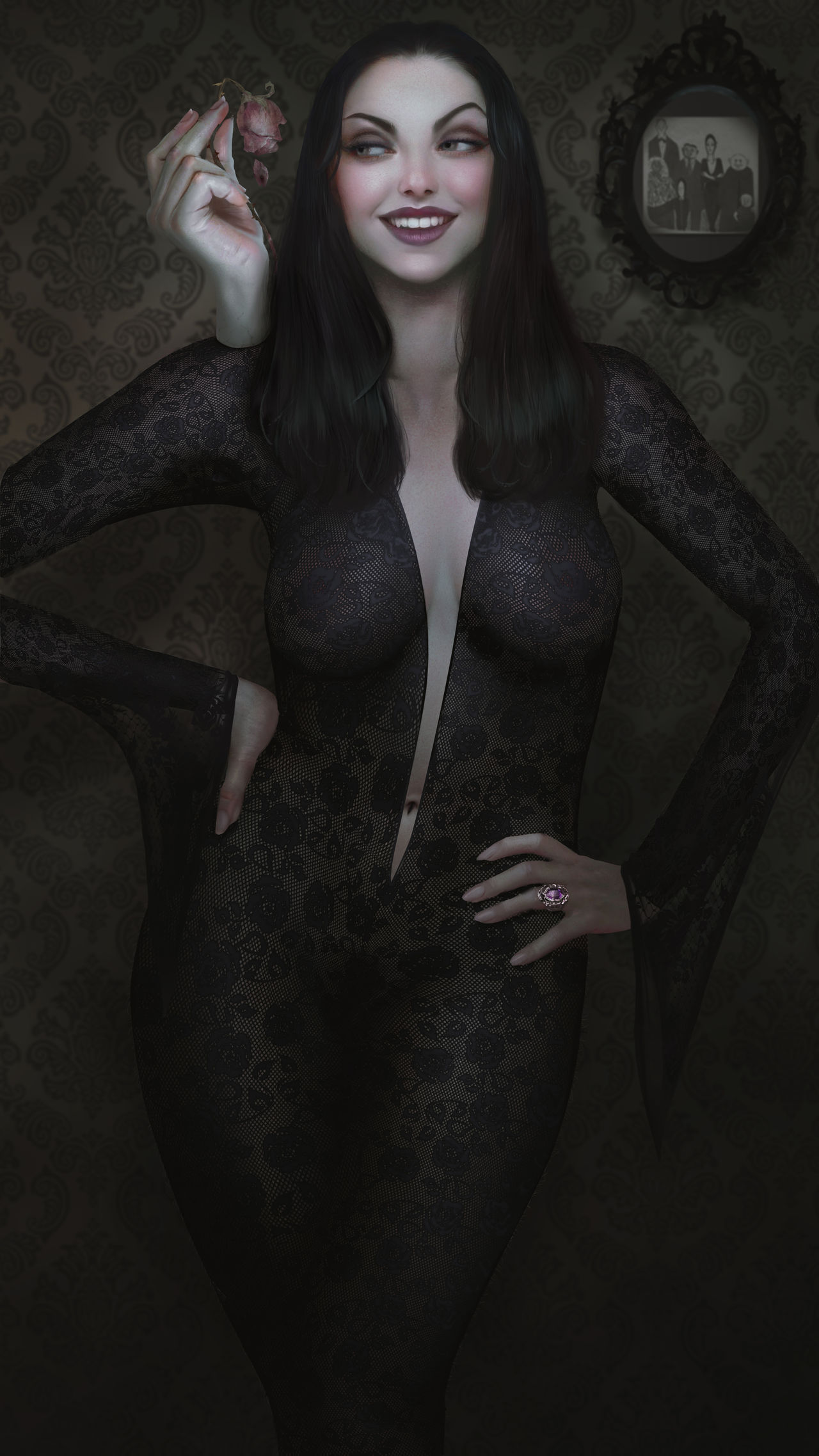Shikarii - Morticia Addams page 1 full