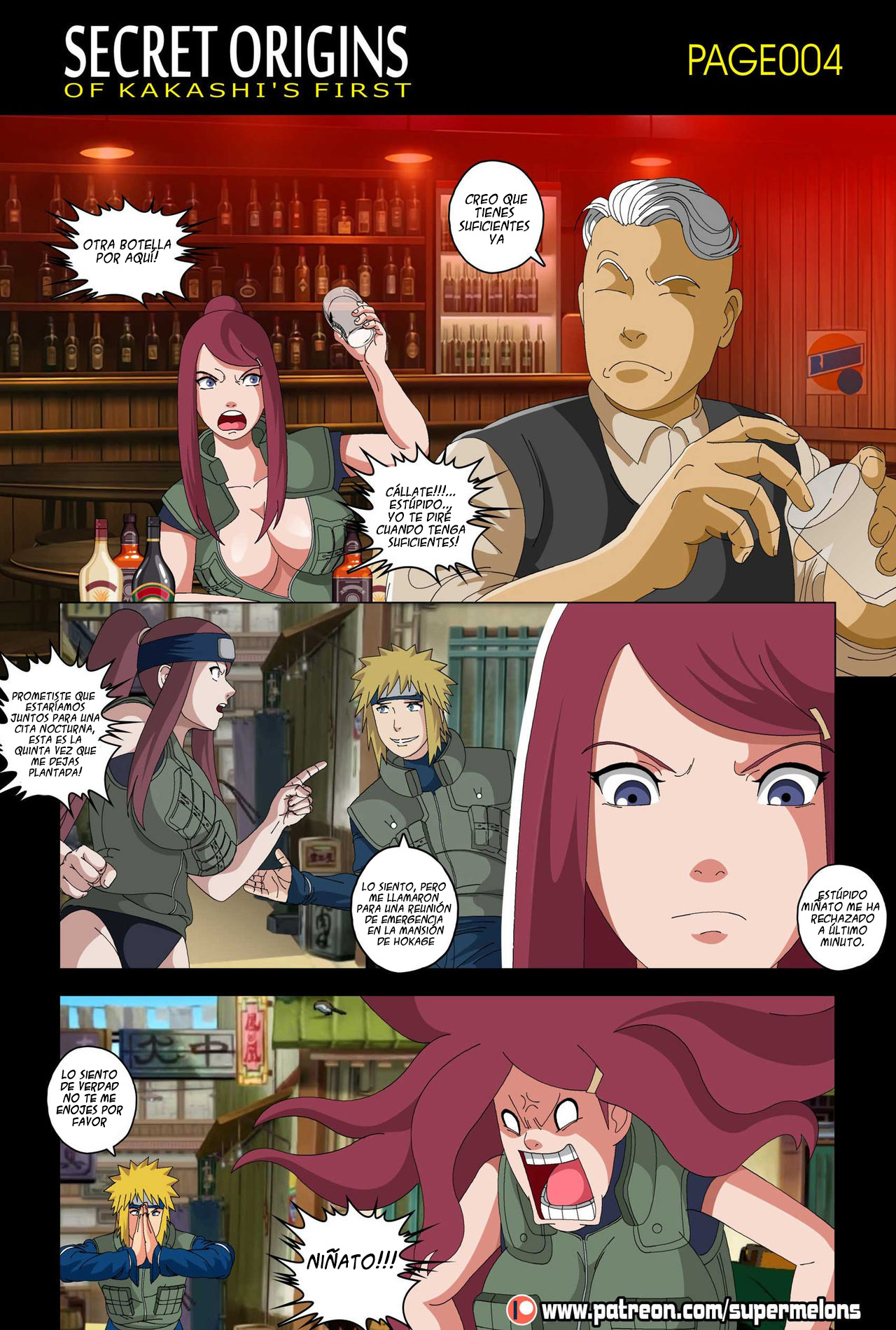 Secret Origins of Kakashi’s First – Super Melons   Naruto page 5 full