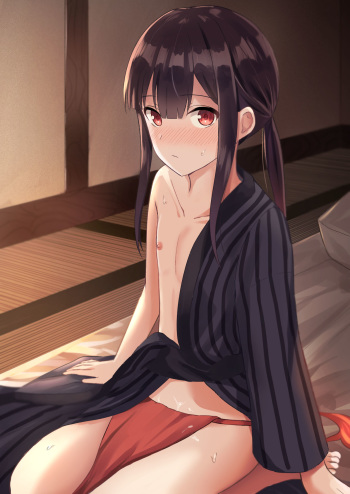 Nobukatsu-kun to Icha Love Ryokan H cover