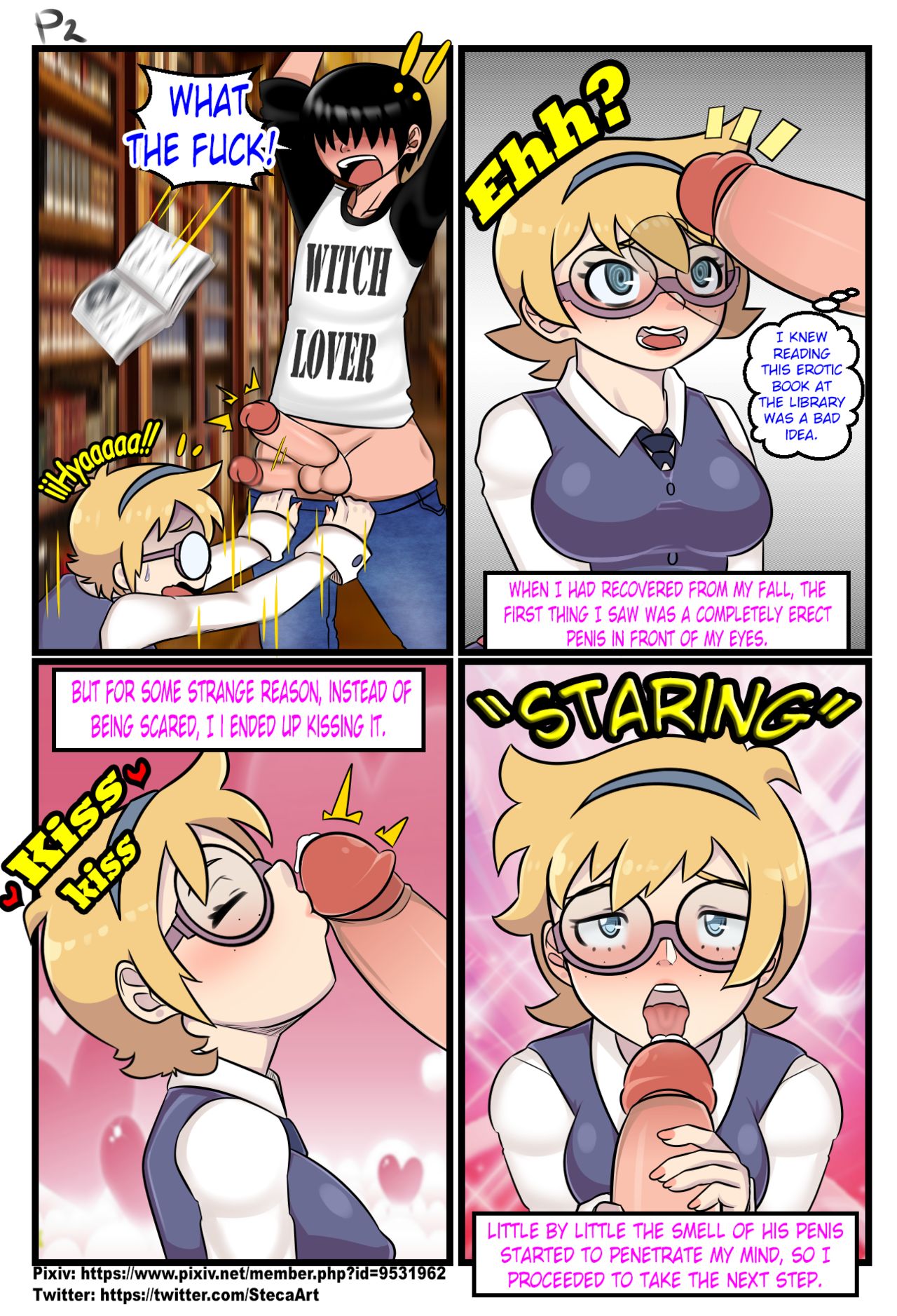 little witch academia Comic English Version page 2 full