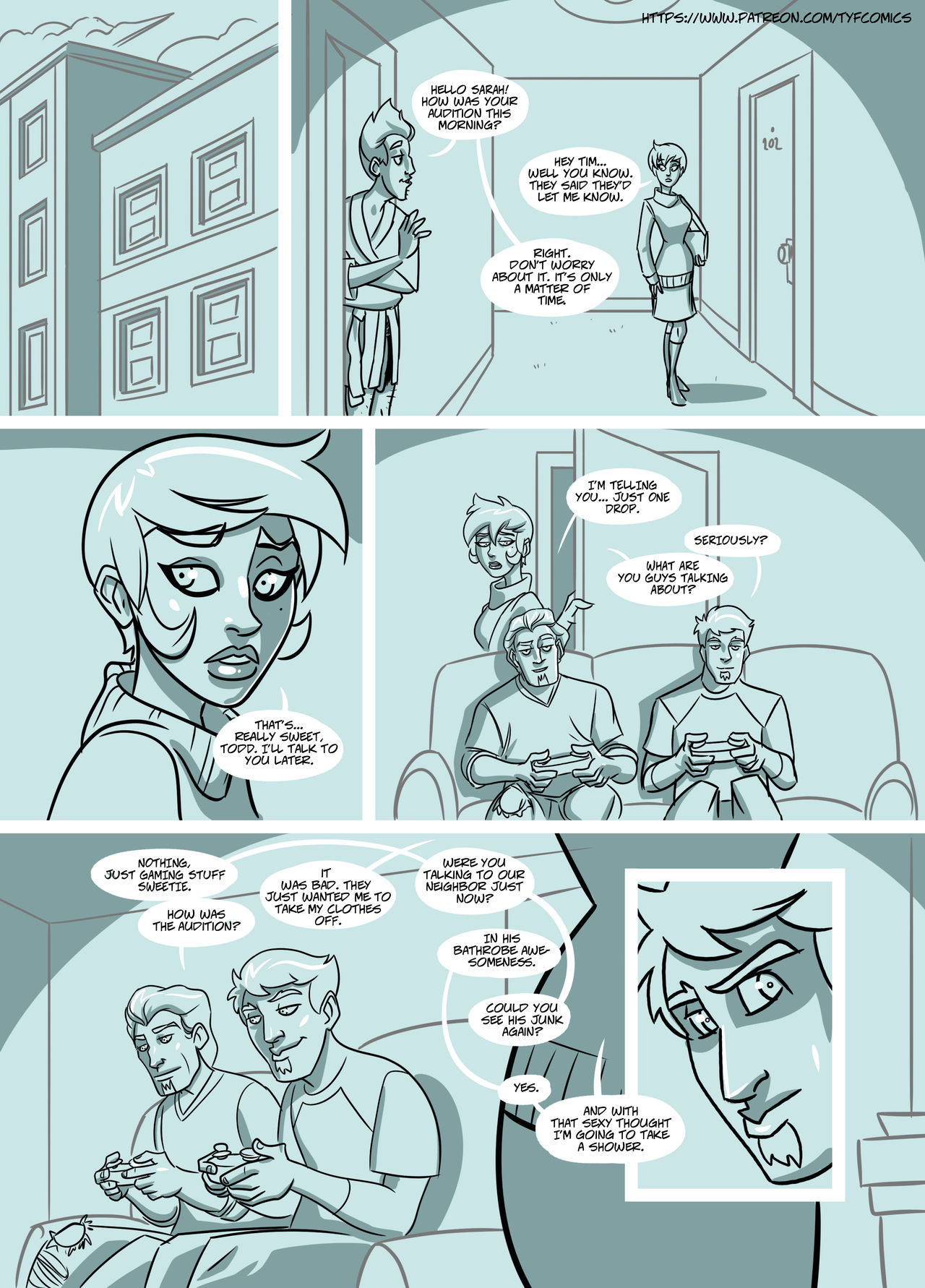 JOHN NORTH - The Roommate page 3 full