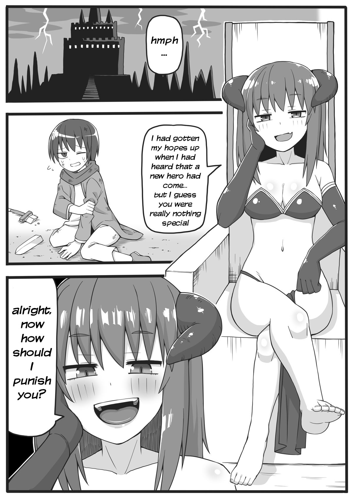 Yuusha ga Chiisaku Ecchi na Koto o Sarete Shimau Manga page 2 full