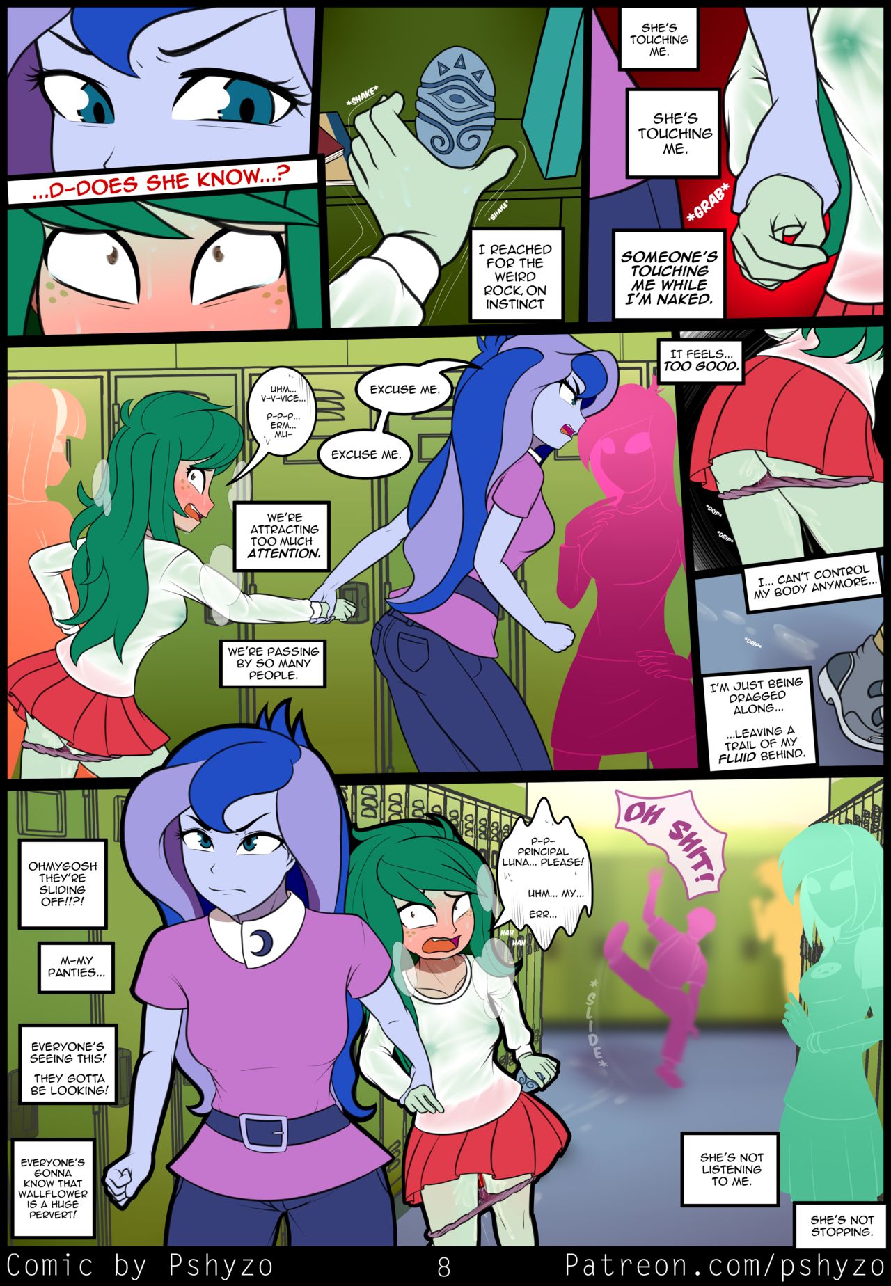Public Wallflower Exhibitionism page 8 full