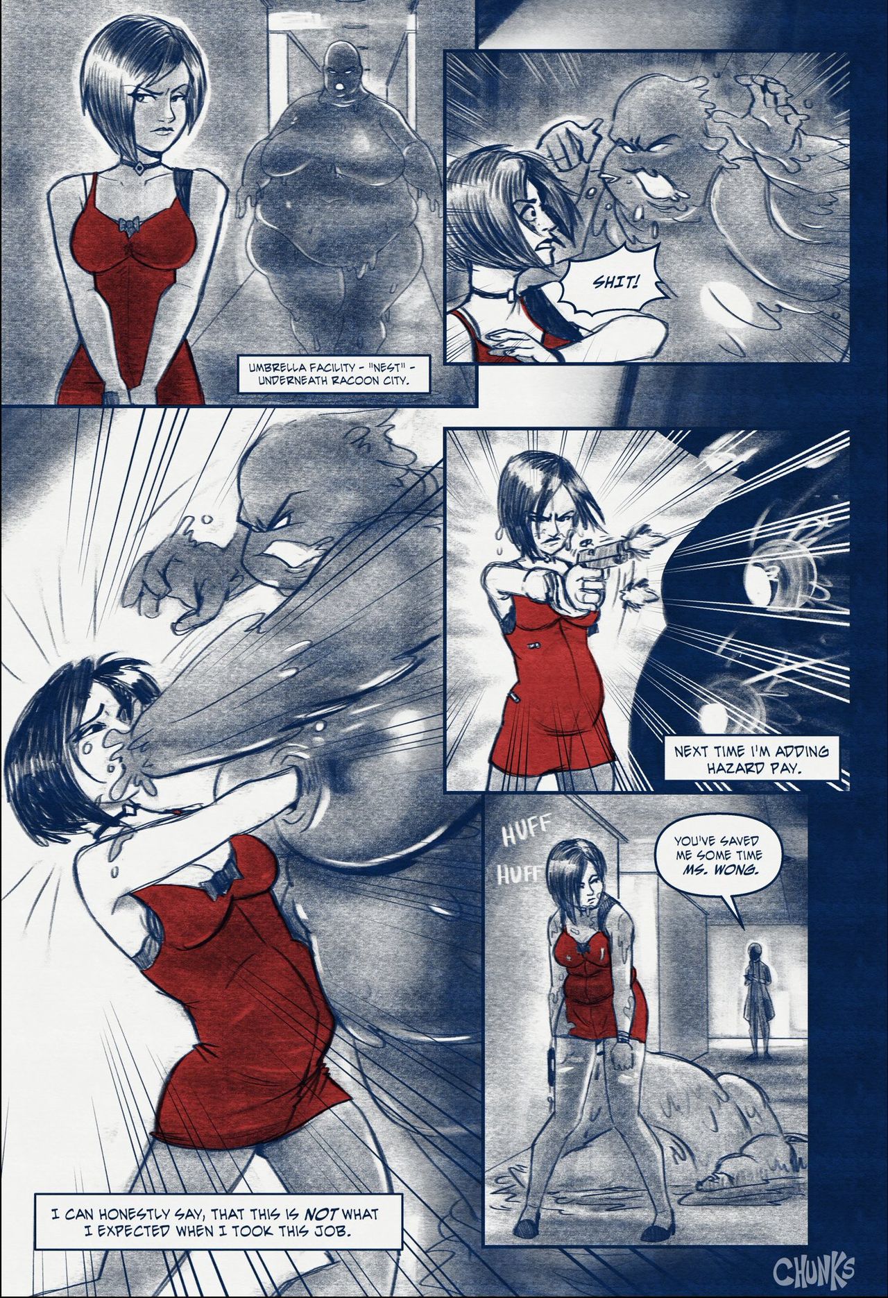 Fat Wong page 1 full