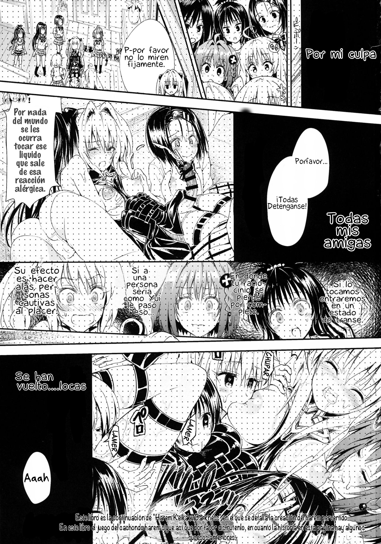 Rakuen keikaku DARKNESS-after- Escape is impossible ~ Bousou suru Futanari Yami ~ page 3 full