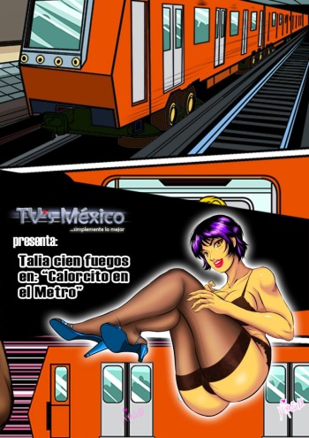 Talía Cien Fuegos En: "Calorcito En El Metro" cover