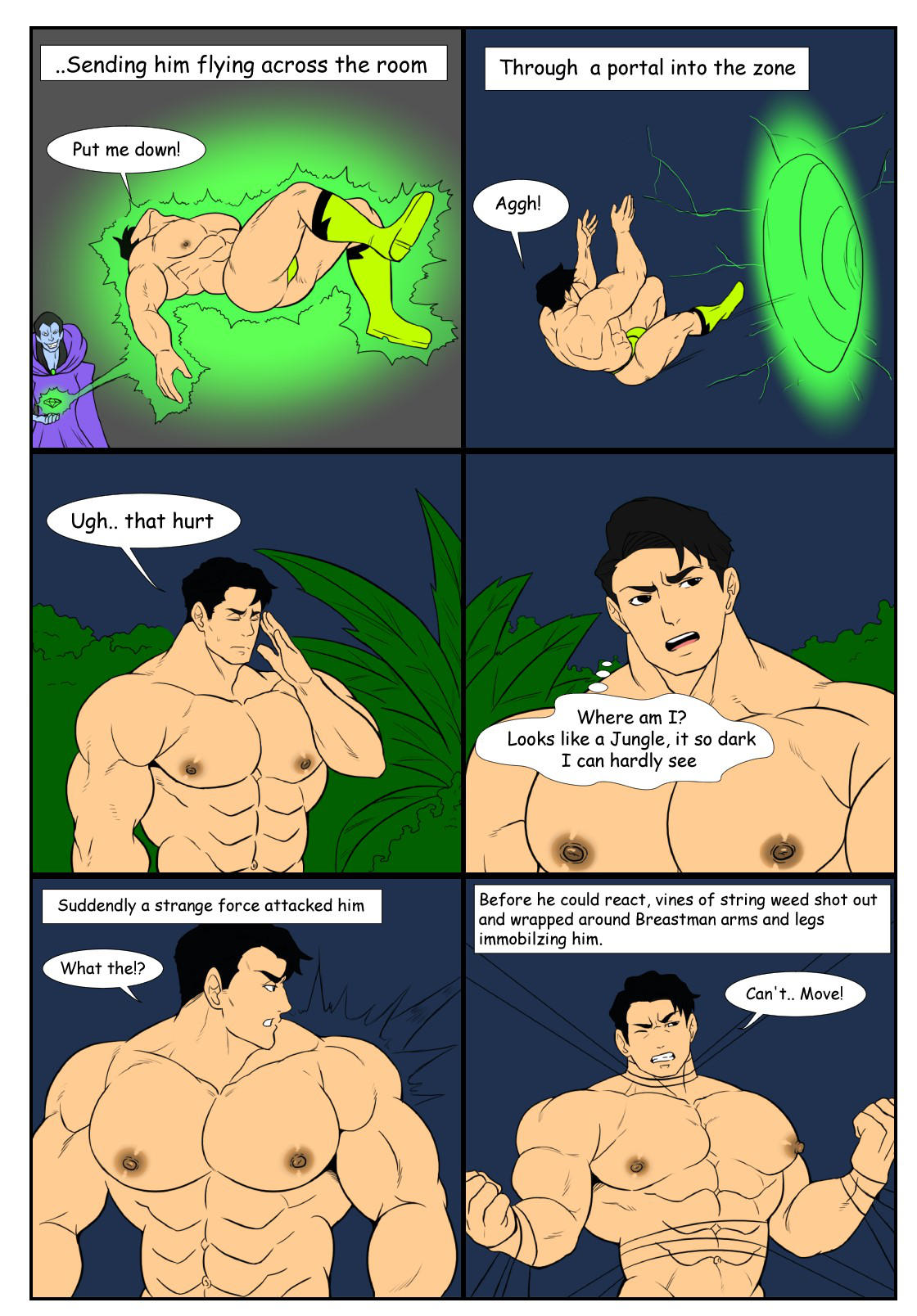 Breast-Man #1 page 5 full