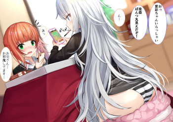 妹こたつに入る cover