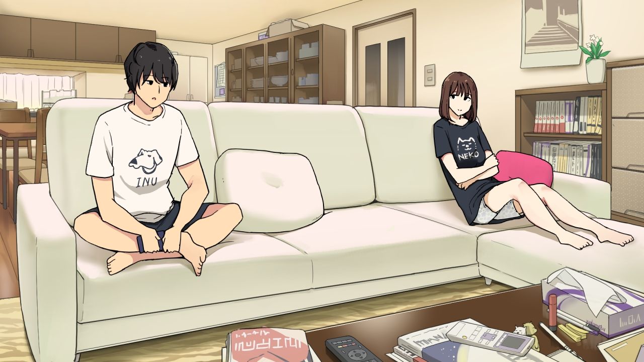 Ryoushin ga Dekakeru ya Ina ya Living no Sofa de Yarihajimeru Shitei | Когда родители уходят, мы начинаем заниматься сексом на диване в гостиной page 4 full
