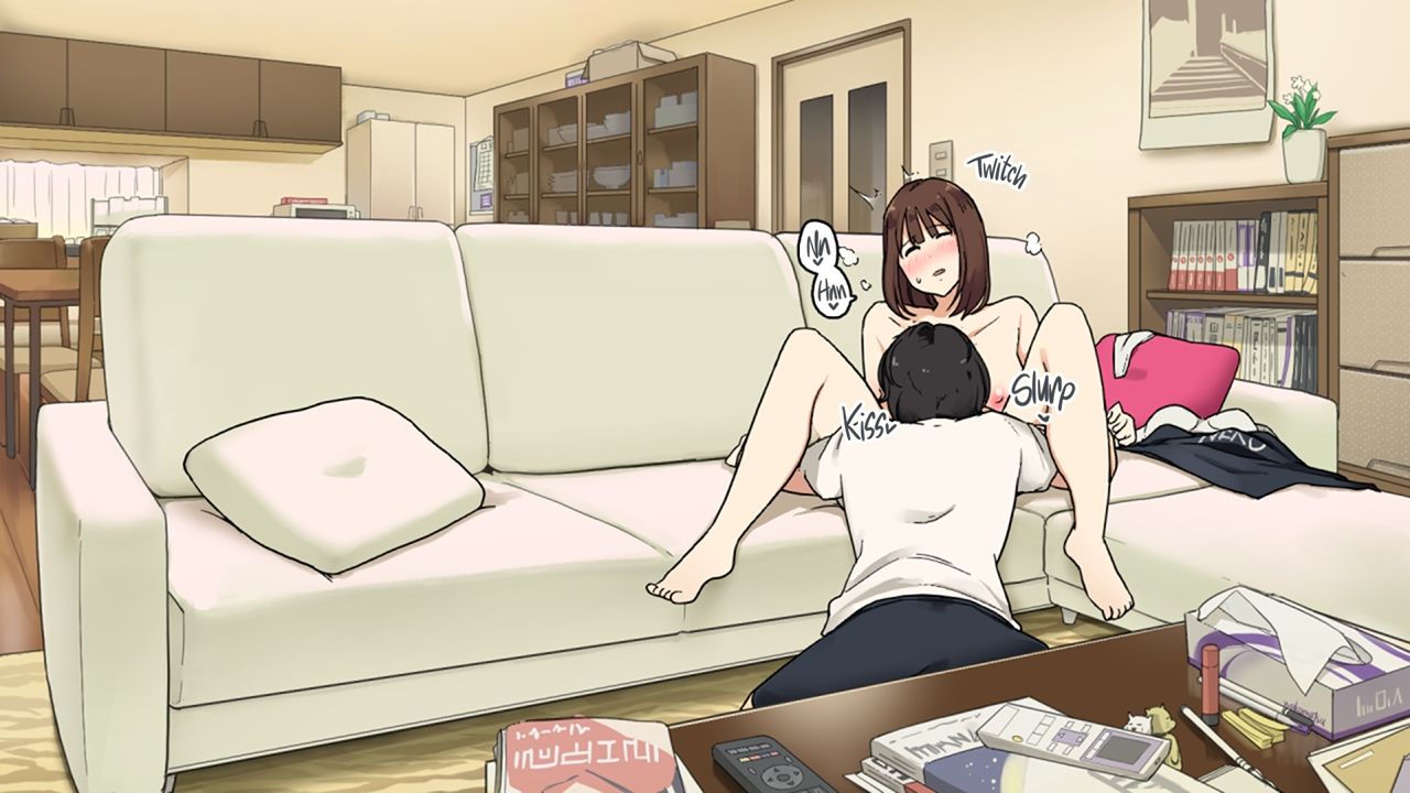 Ryoushin ga Dekakeru ya Ina ya Living no Sofa de Yarihajimeru Shitei | Когда родители уходят, мы начинаем заниматься сексом на диване в гостиной page 7 full