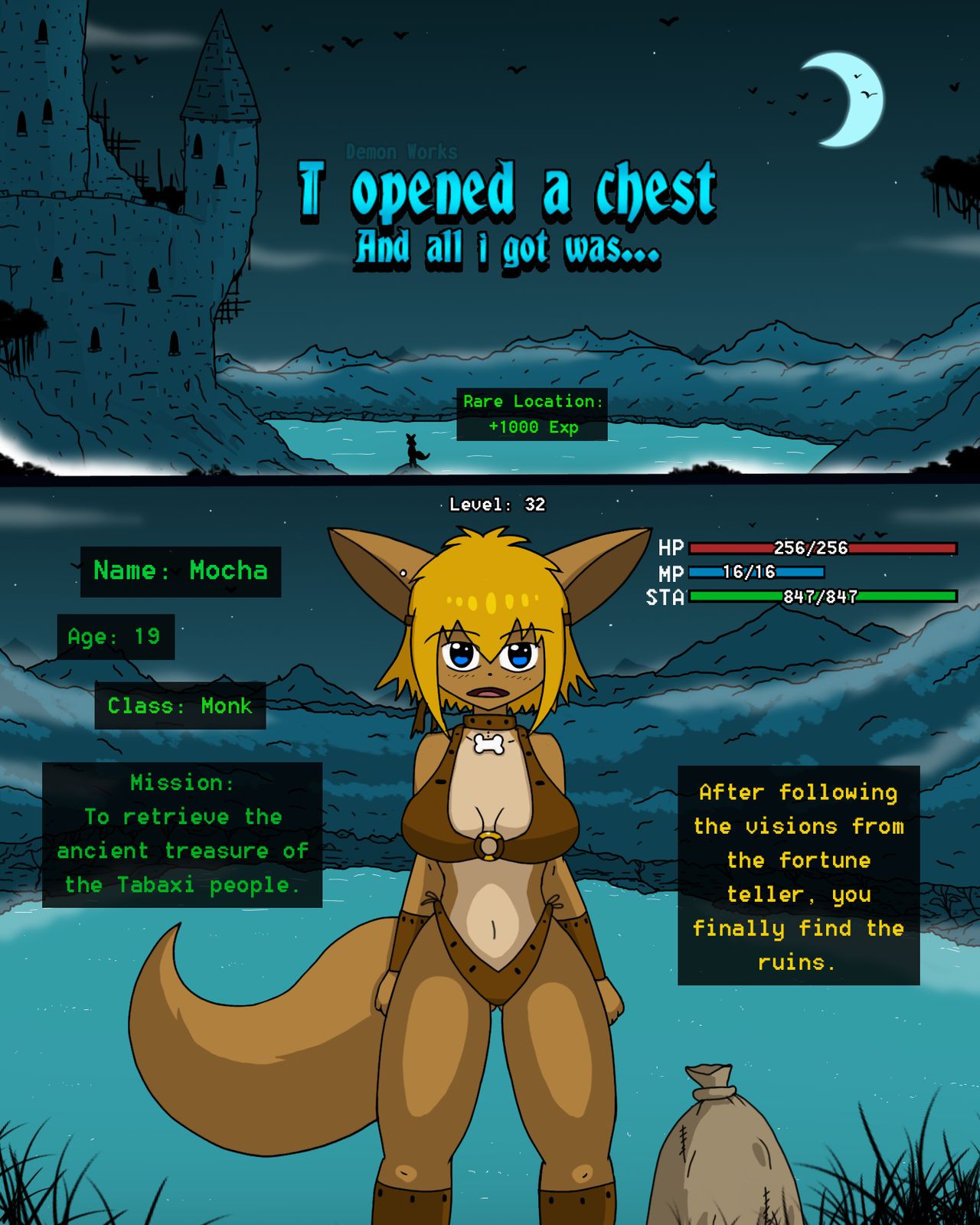 I opened a Chest and all i got was... page 1 full
