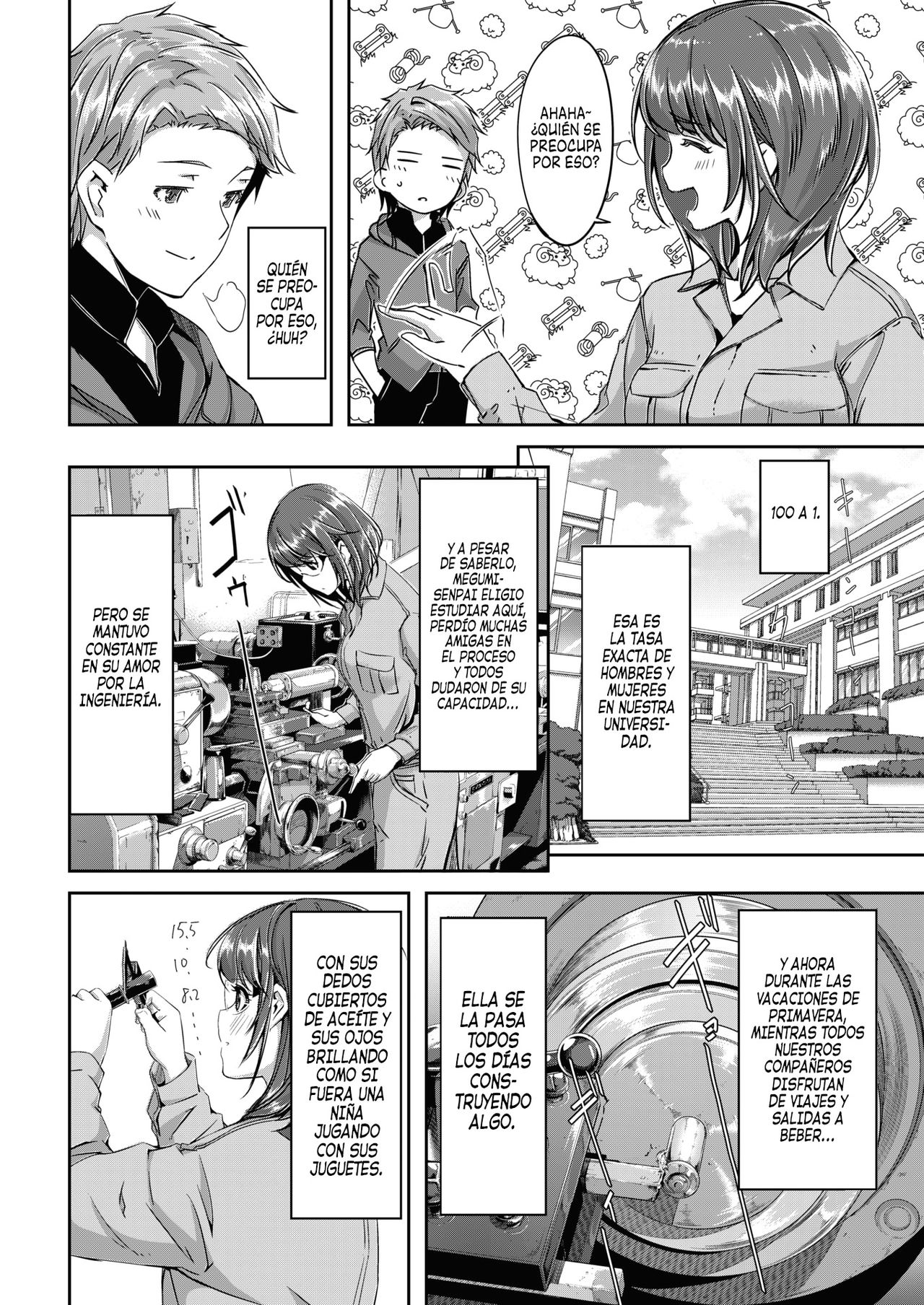 Kougaku Otome wa Oil no Kaori | El aroma a aceite de una chica ingeniera page 2 full