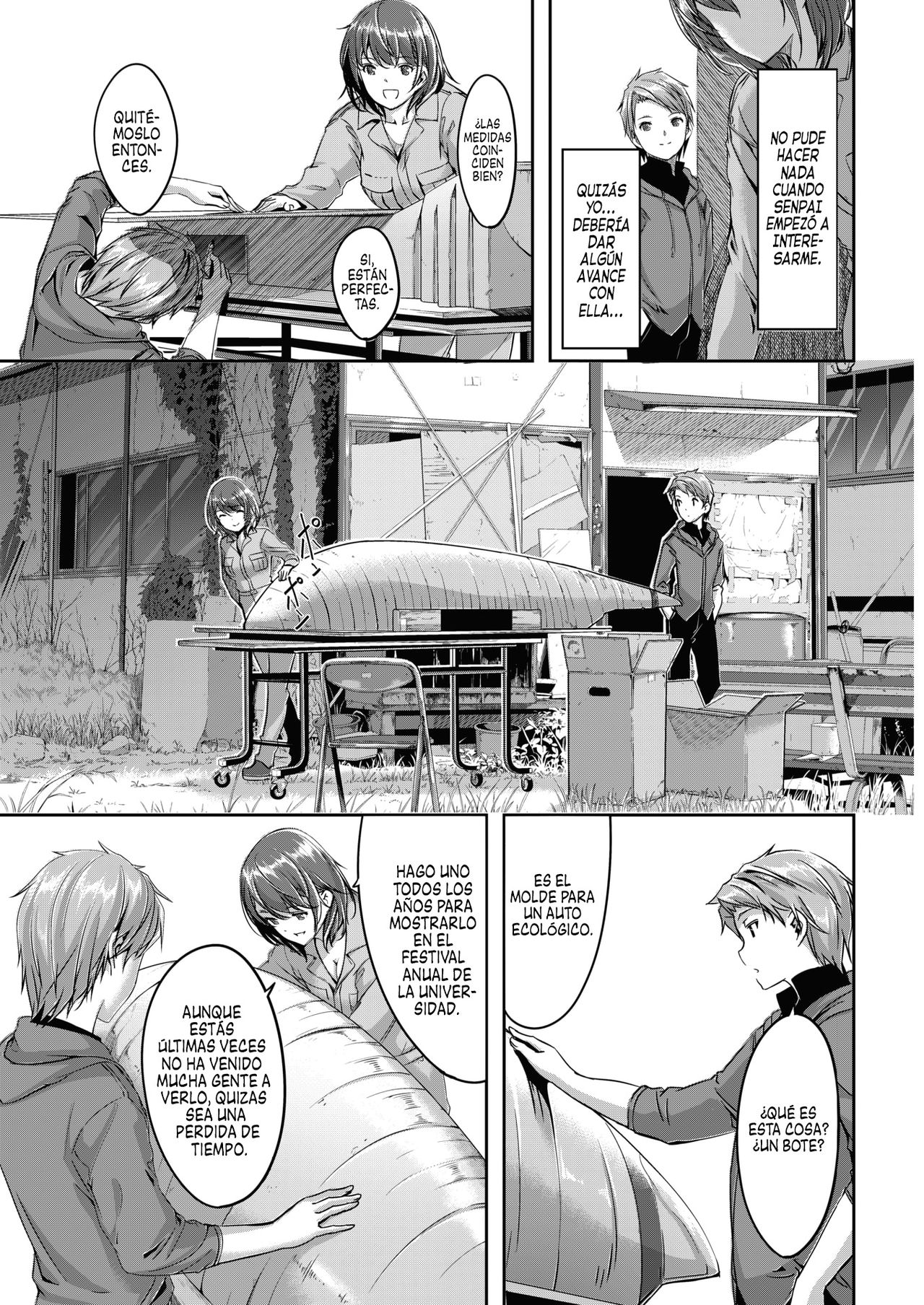 Kougaku Otome wa Oil no Kaori | El aroma a aceite de una chica ingeniera page 3 full