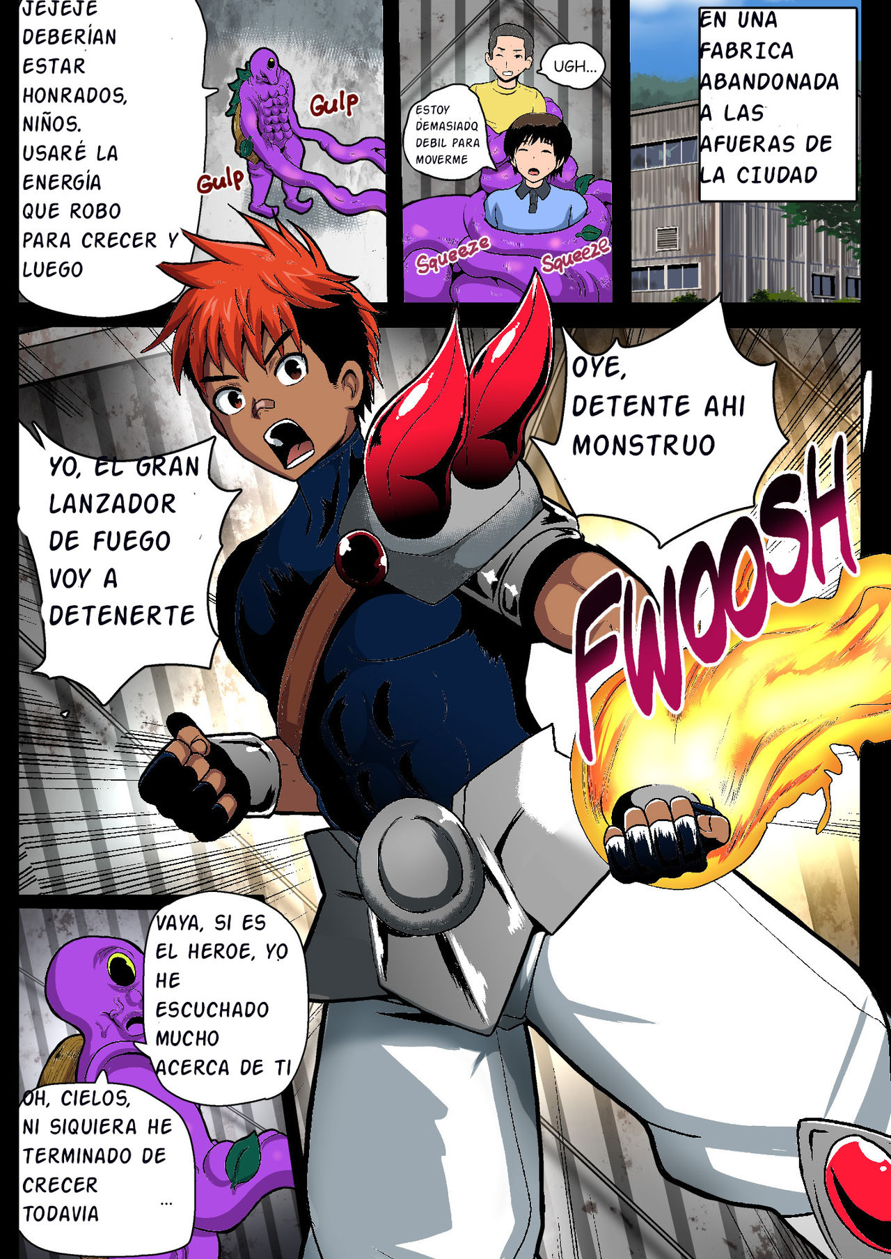 Fire Slugger Energy Drain Zecchou Jigoku | Lanzador de fuego drenaje de energia, climax infernal page 5 full