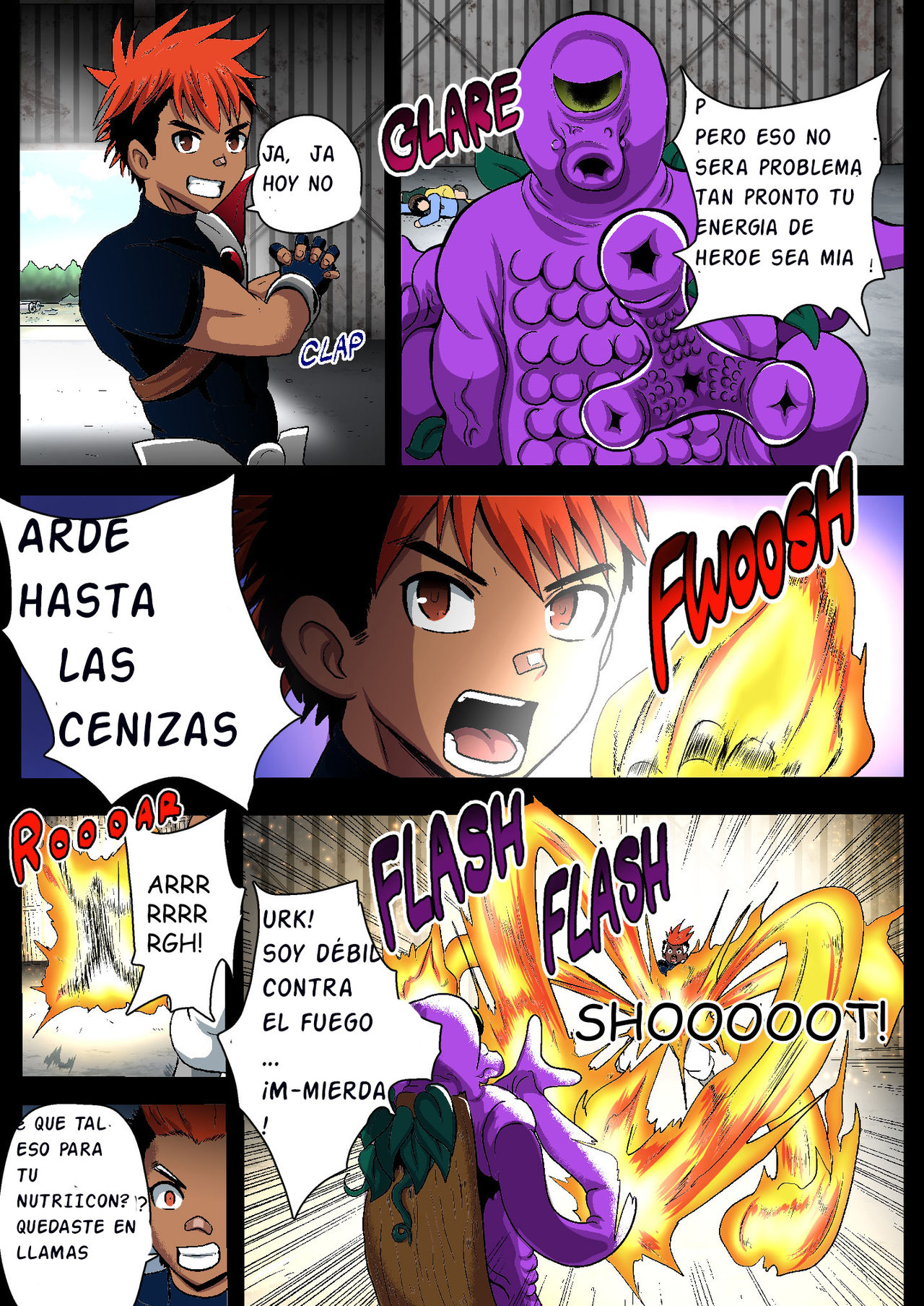 Fire Slugger Energy Drain Zecchou Jigoku | Lanzador de fuego drenaje de energia, climax infernal page 6 full
