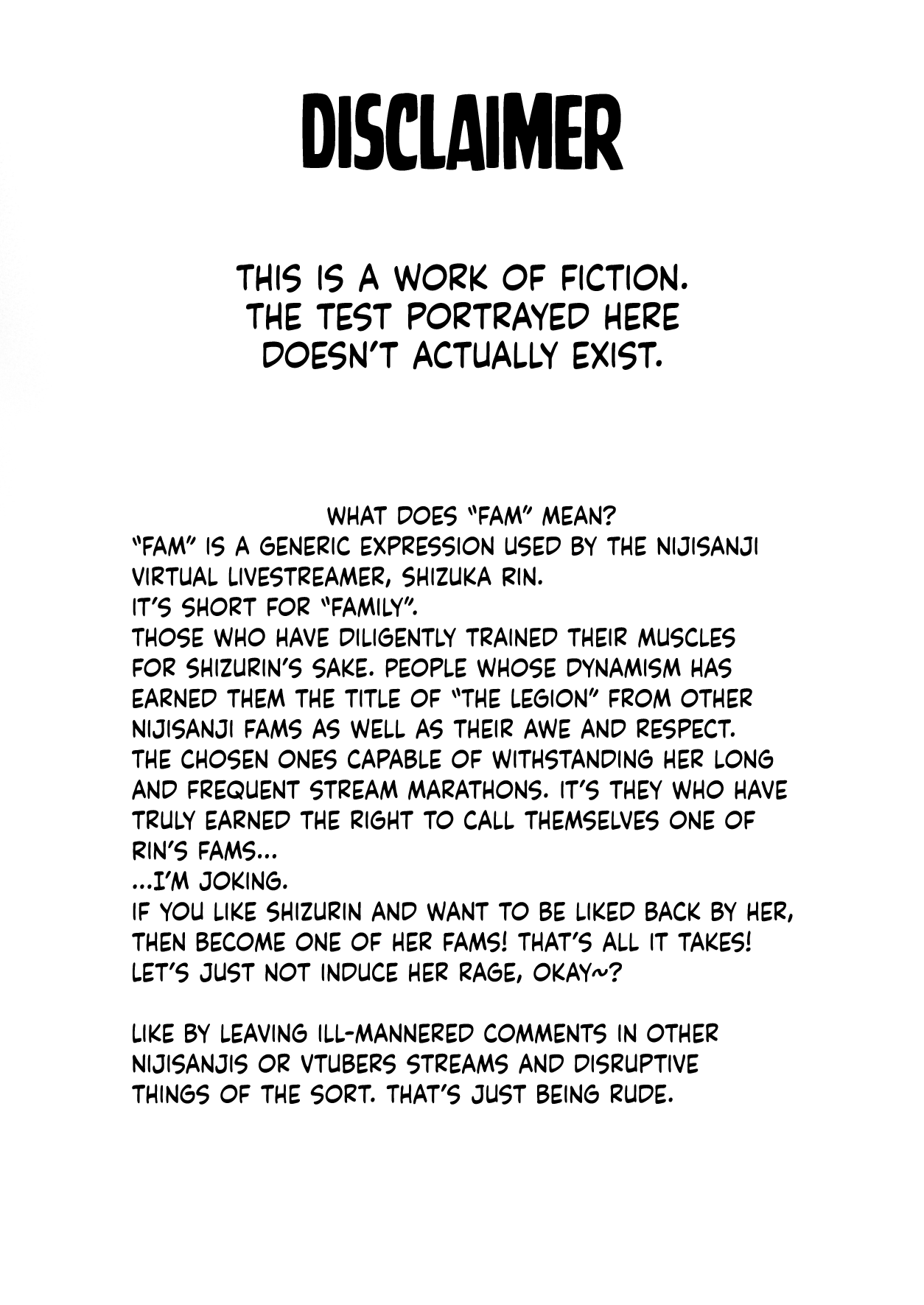 Rin to Shite fam no Gotoku ~Oidemase Rinfam Nyuutai Shiken~ | How to become one of Rin's fams: The Rin's Fam Enlistment Test page 3 full