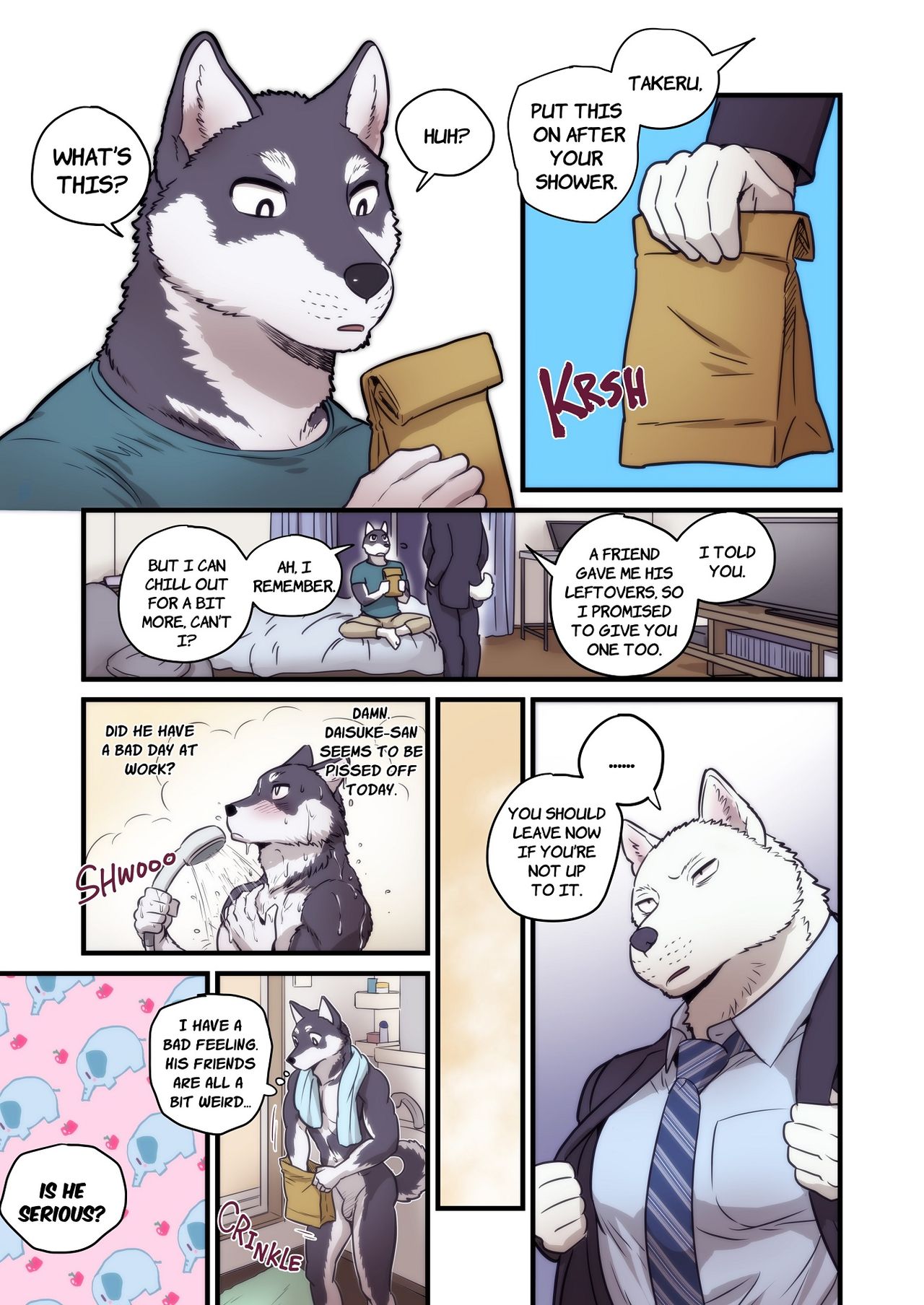 Elephant Night page 1 full