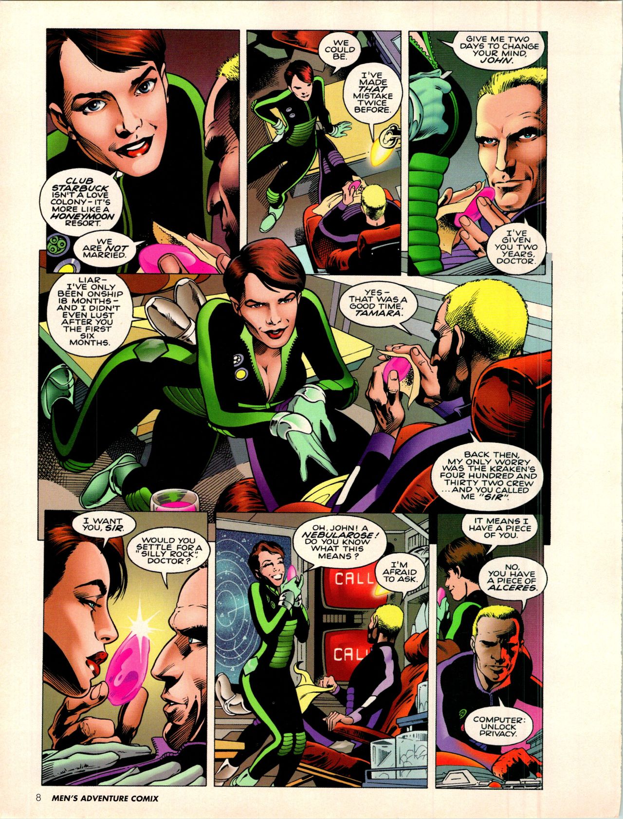 Penthouse Men's Adventure Comix 7 page 10 full
