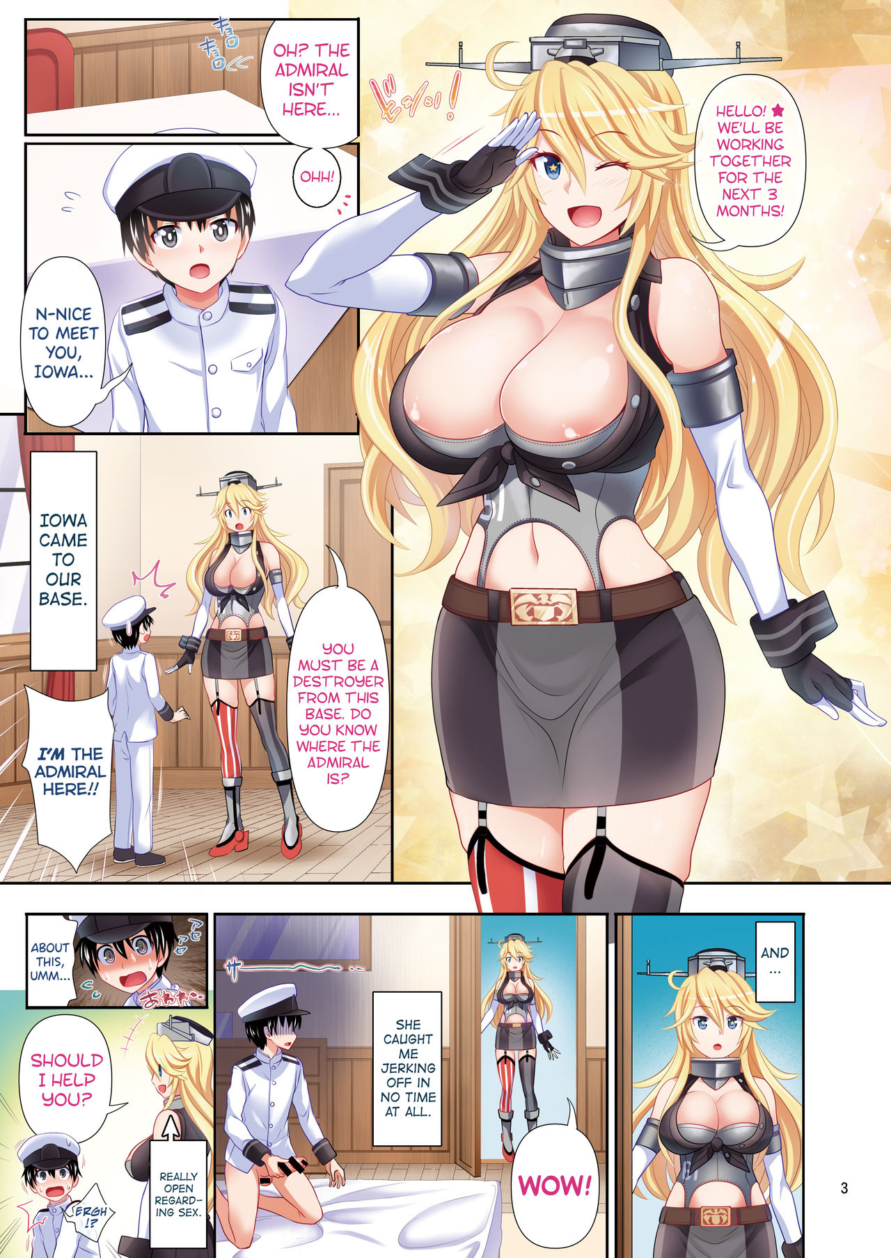Iowa-san ga Yattekita★ | Iowa-san is Here★ page 3 full