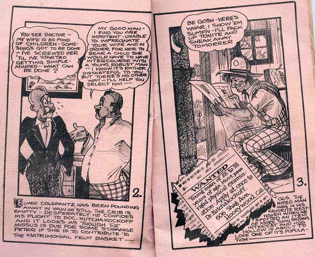 Mae West and Will Rogers in "The Sod-Buster" page 3 full