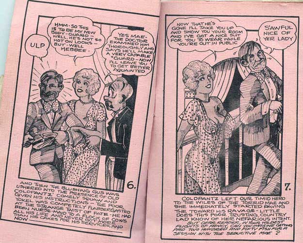 Mae West and Will Rogers in "The Sod-Buster" page 5 full