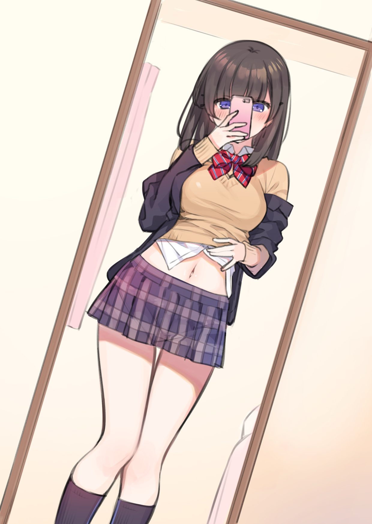 April Fool Kikaku ura aka JK page 3 full