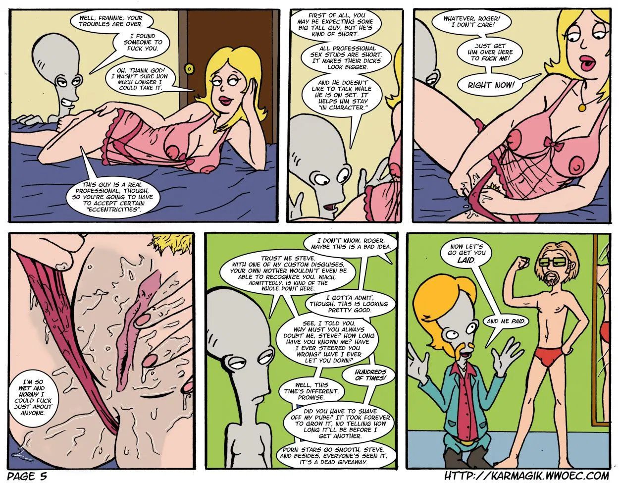 The American Wet Dream - American Dad - Color - complete page 5 full