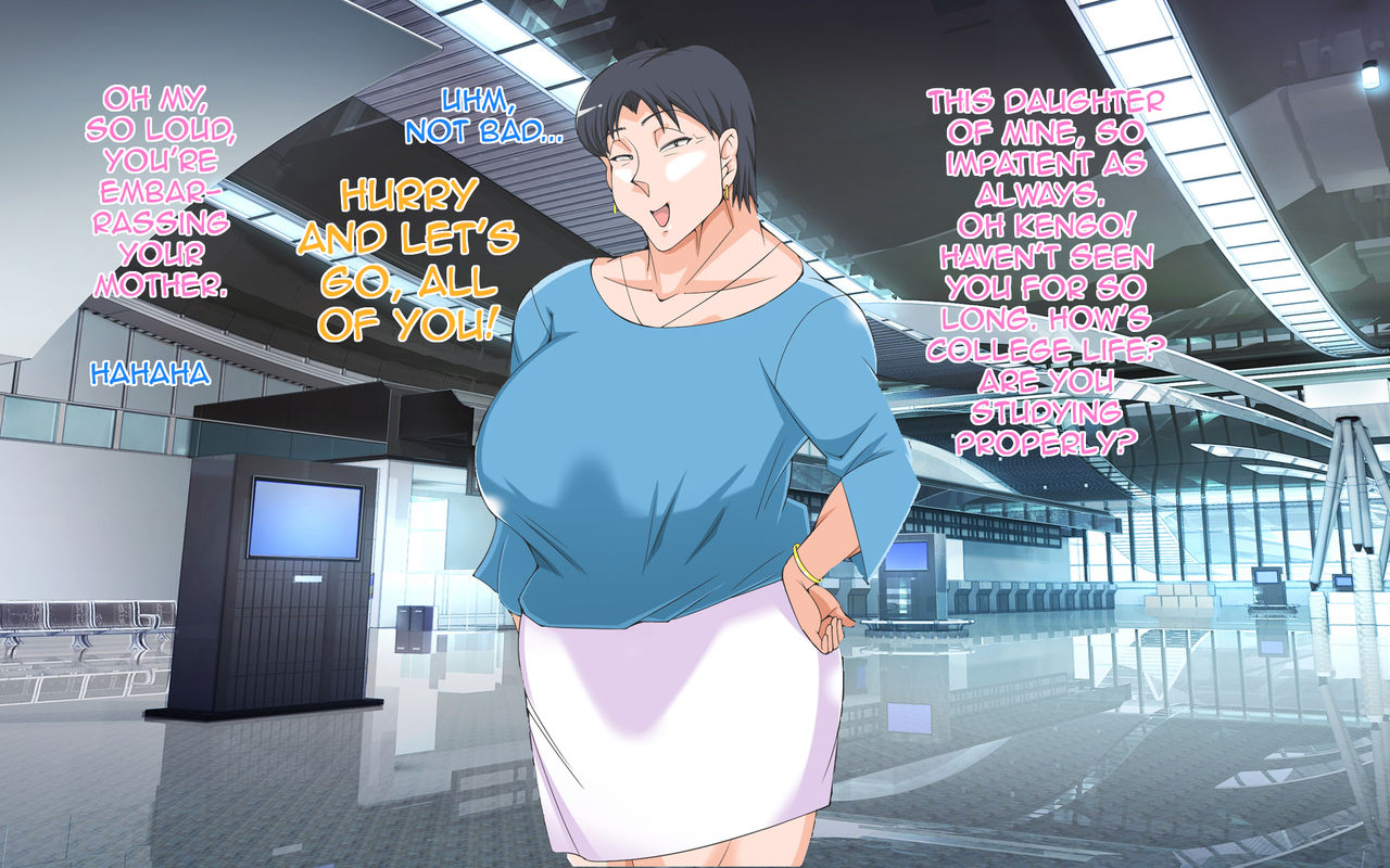 Guerrilla Gouu no Sei de Kaa-chan to Yado de Ippaku Suru Hame ni Natta Hanashi. | How I Fucked My Mother Because a Rain Storm Forced Us to Stay at an Inn Overnight page 5 full