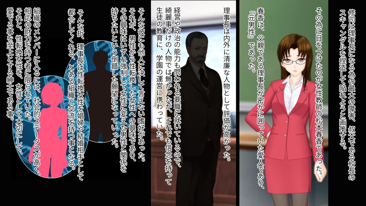 Kyousei TSF  Toaru Soshiki ni Seitenkan sarete Ryoujoku sarete Choukyou sarete Kairaku Zuke ni Natta Moto Otoko no Mirai page 3 full