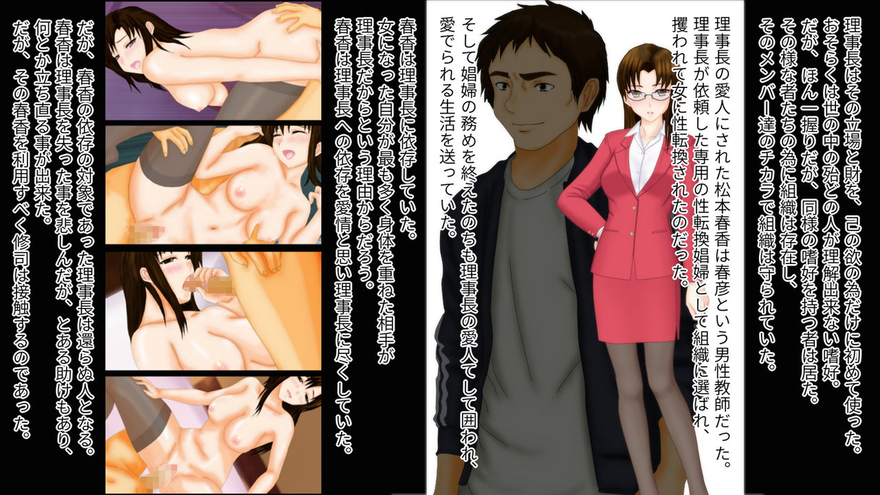 Kyousei TSF  Toaru Soshiki ni Seitenkan sarete Ryoujoku sarete Choukyou sarete Kairaku Zuke ni Natta Moto Otoko no Mirai page 4 full