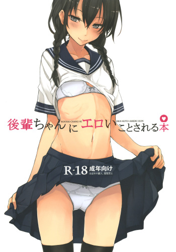 Kouhai-chan ni Eroi Koto sareru Hon 1~4 cover