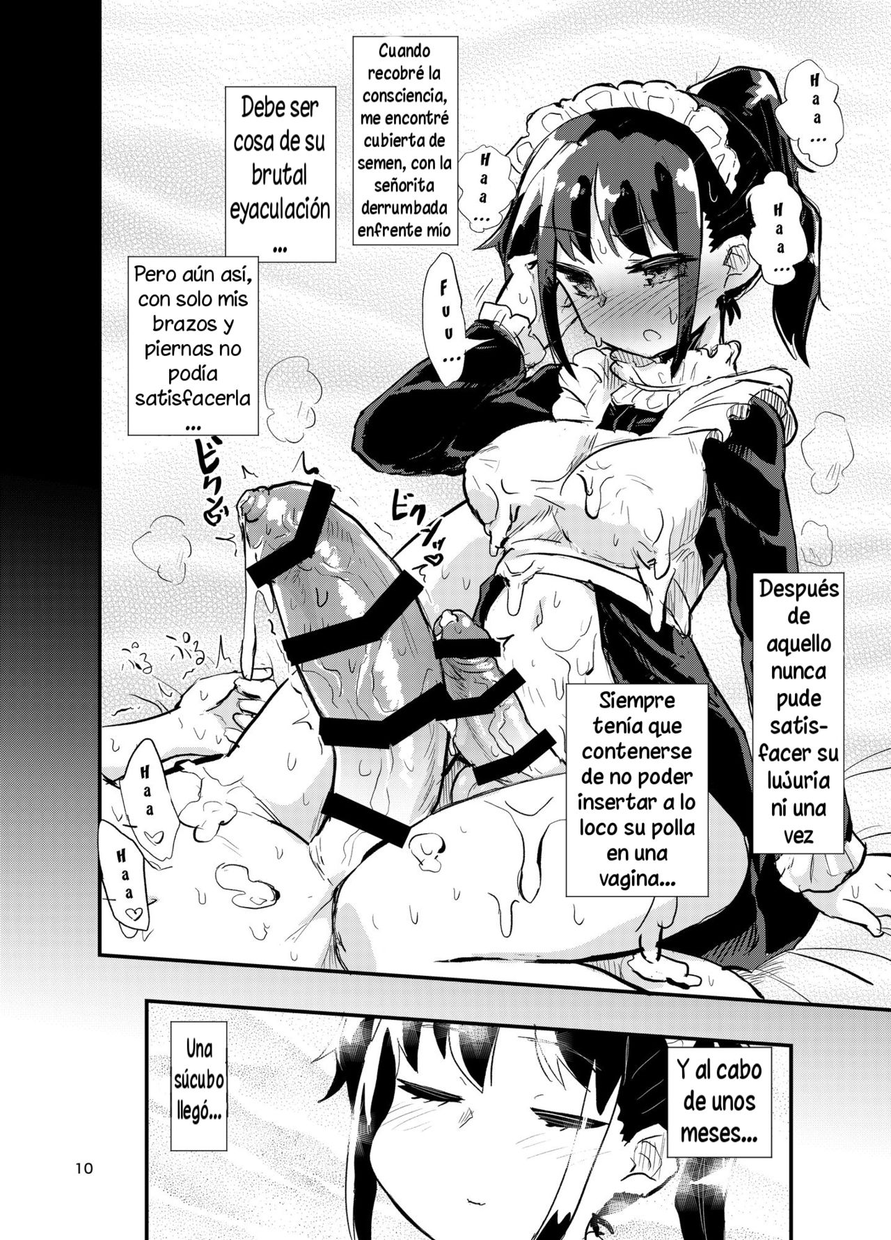 Futanari Succubus-chan # 04 page 9 full