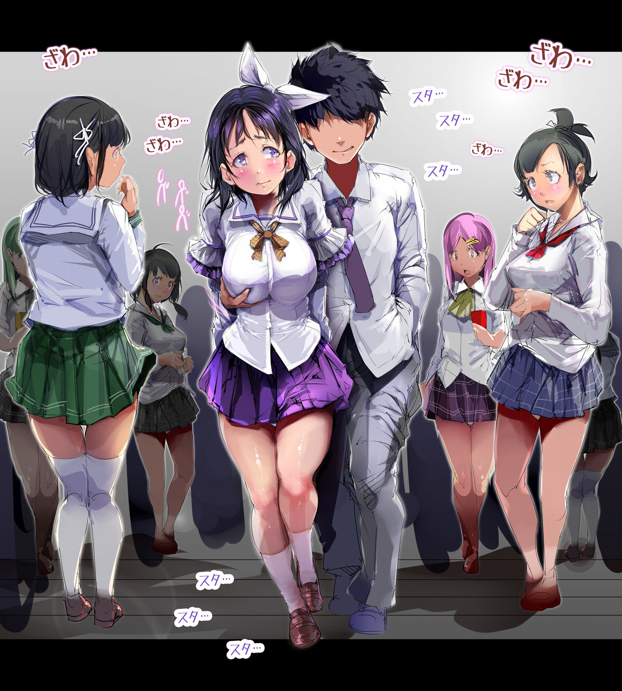 Gakuen no aidorusenpai ni zāmen mitai ni dorodoro no daeki o kake rarete paizuri sa retara tengokudatta page 4 full