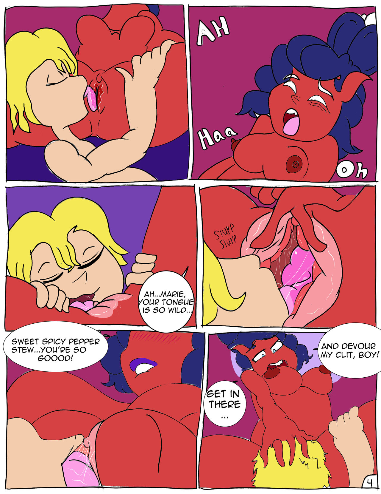 The Demon's Waterfall page 4 full