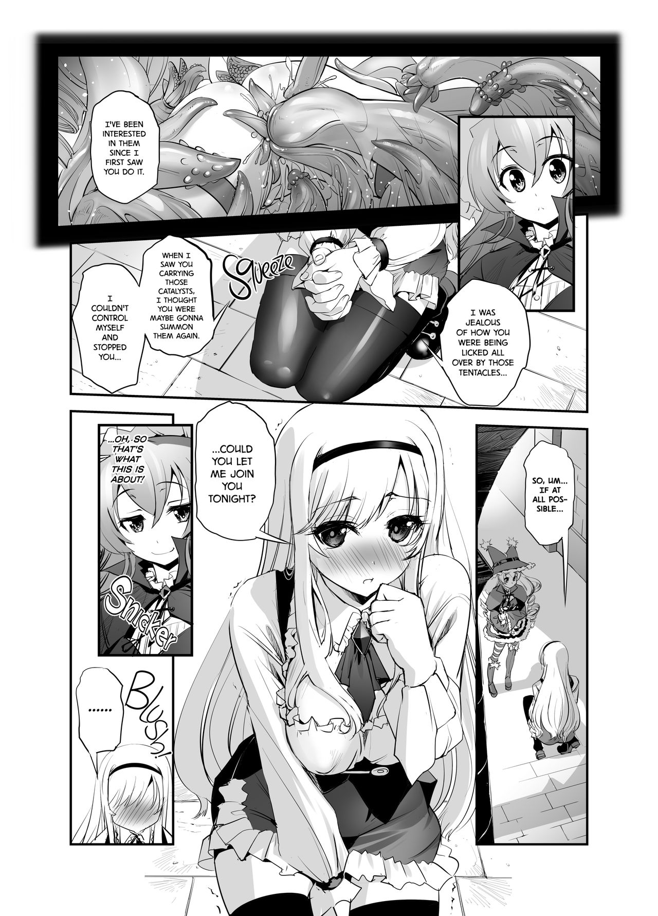Anna to Majo no Shokushu Yuugi | Anna and the Witch's Tentacles page 4 full