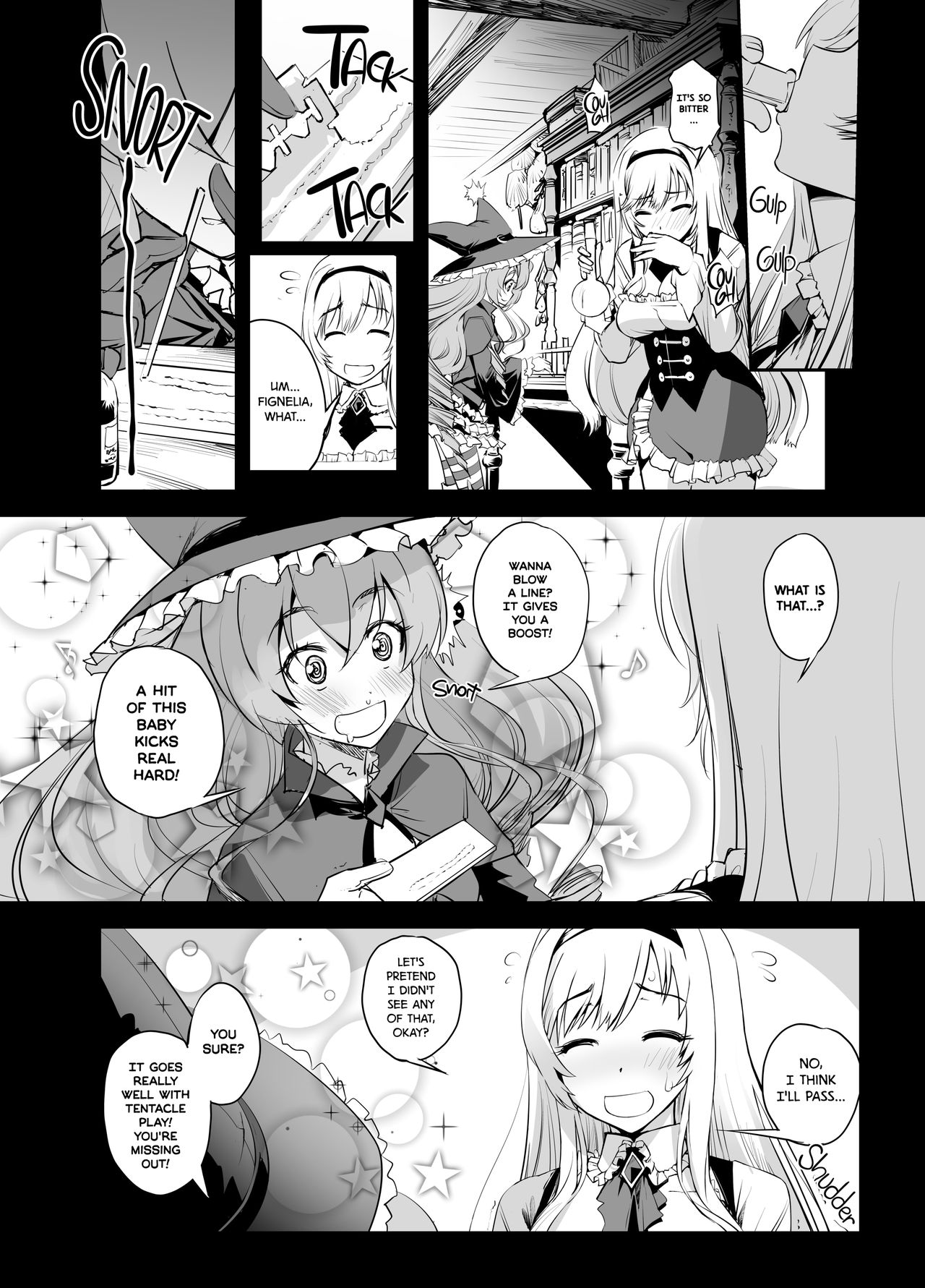 Anna to Majo no Shokushu Yuugi | Anna and the Witch's Tentacles page 7 full