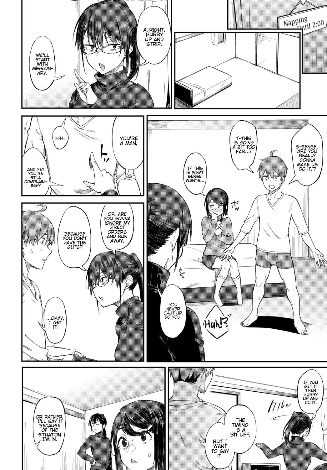 Shimekiri Girigiri Threesome | End of the Line Deadline Threesome page 4 full