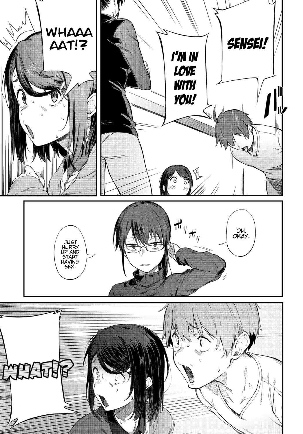 Shimekiri Girigiri Threesome | End of the Line Deadline Threesome page 5 full