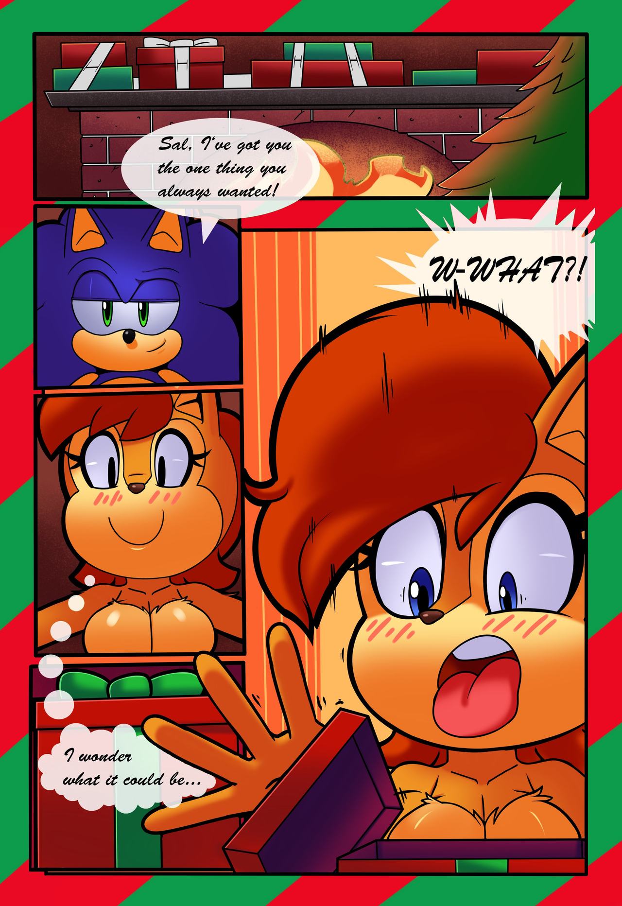 Sally's Christmas Morning page 2 full