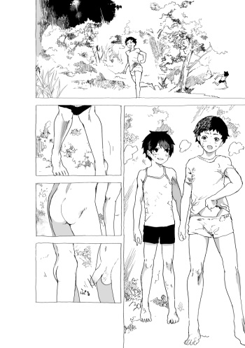 Otokonoko-tachi to shizen to ero manga cover
