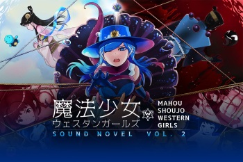 Magical Girl Western Girls Sound Novel Vol. 2 cover