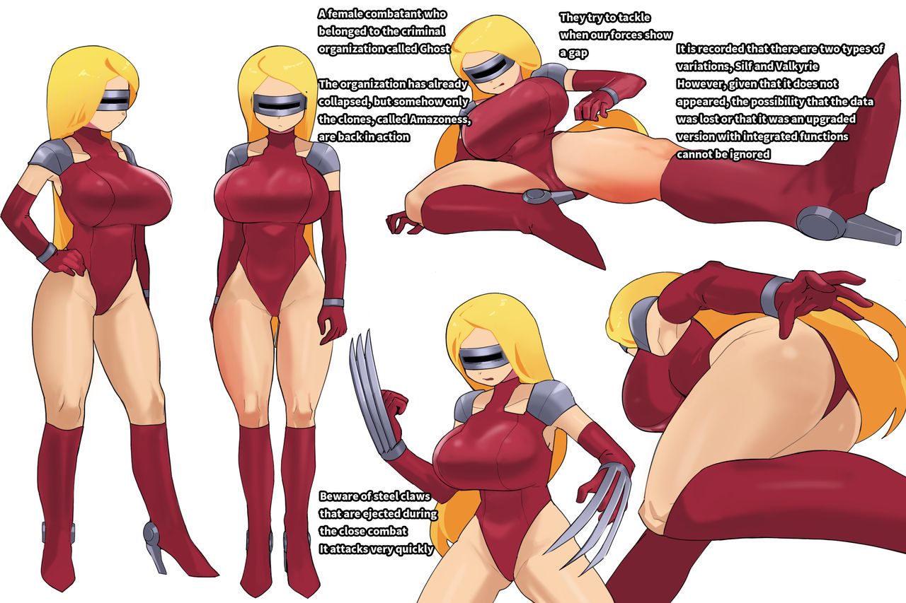 Female Combat Data Vol. 1 page 8 full