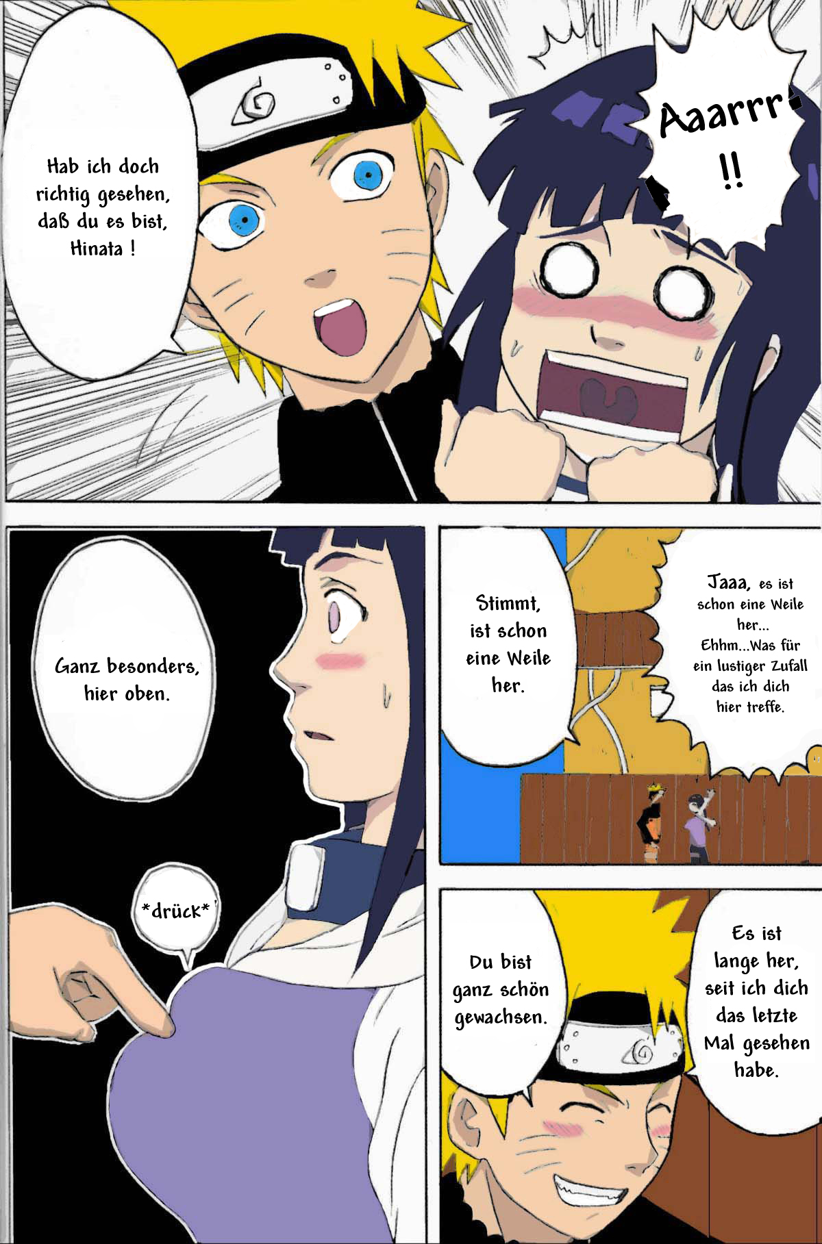 Hinata Ganbaru! | Hinata Fight! page 3 full