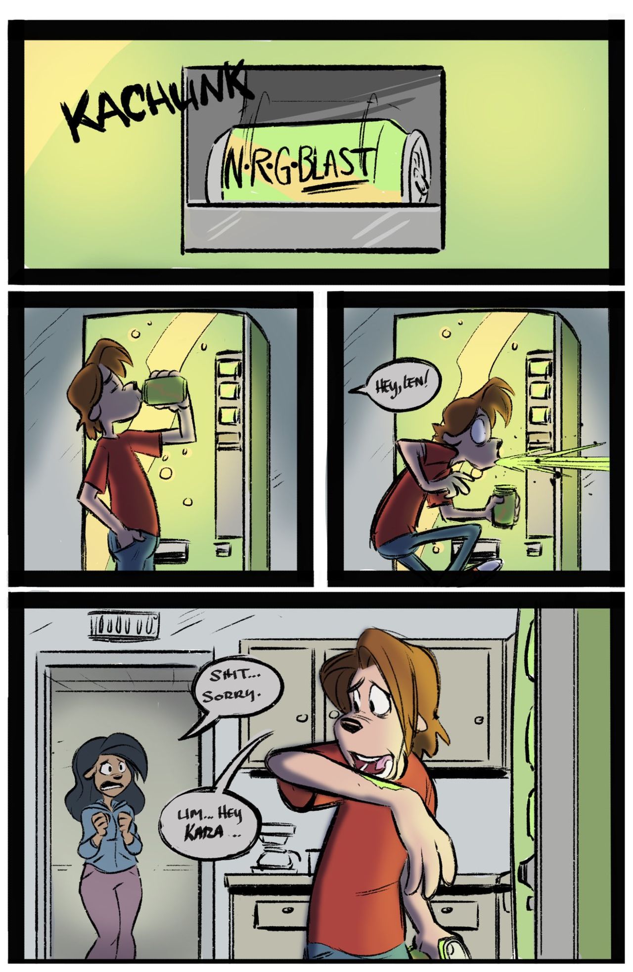 Dognose Comic page 3 full