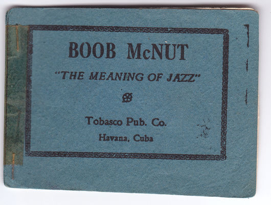 Boob McNut -- The Meaning of Jazz page 1 full