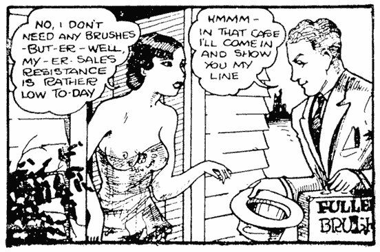 Dixie Dugan in "The Salesman" page 2 full