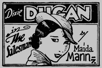 Dixie Dugan in "The Salesman" cover