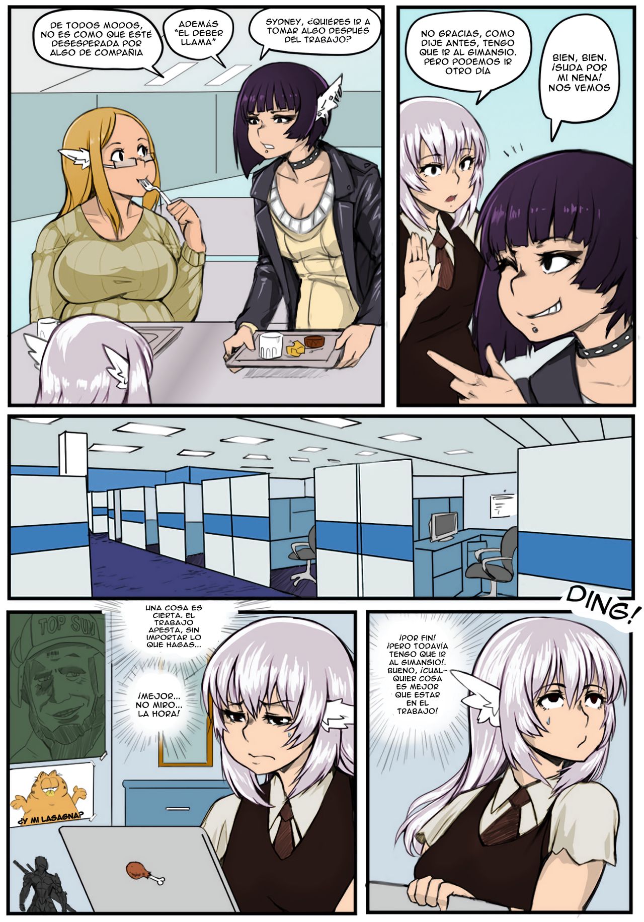 No Lunch Break page 8 full